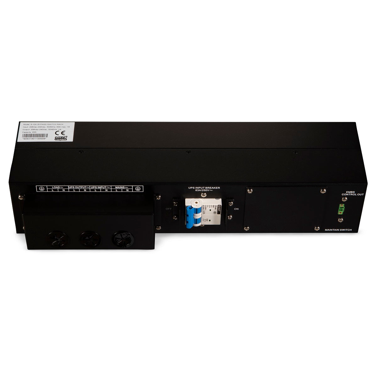 Bypass Rackeable 6/10kva monofasico - CCI Express